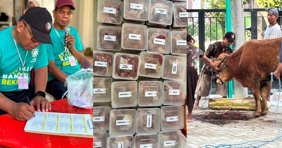 Belajar dari Tahun Lalu, Distribusi Daging Kurban PRM Tegalrejo Kini Lebih Tertata