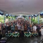 Diguyur Hujan, Silaturrahim dan Peresmian MBC oleh Menteri Dikdasmen RI Sukses Digelar