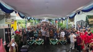 Diguyur Hujan, Silaturrahim dan Peresmian MBC oleh Menteri Dikdasmen RI Sukses Digelar