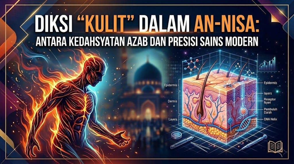 Diksi “Kulit” dalam An-Nisa Ayat 56 dan Perspektif Sains Modern
