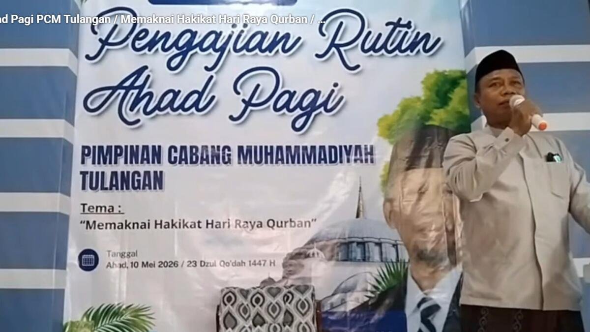 Kades Jiken dan PCM Tulangan Kompak Perkuat Persatuan Umat
