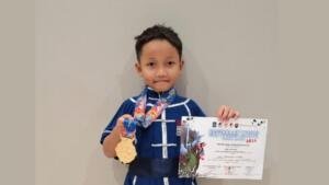 Kecil Cabe Rawit! Siswa SD Musix Sabet Medali Emas Kejuaraan Wushu Nasional 2026