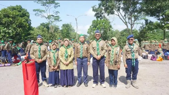 Kemah HW SMA Muhi Tanamkan Kepemimpinan dan Kepedulian Sosial
