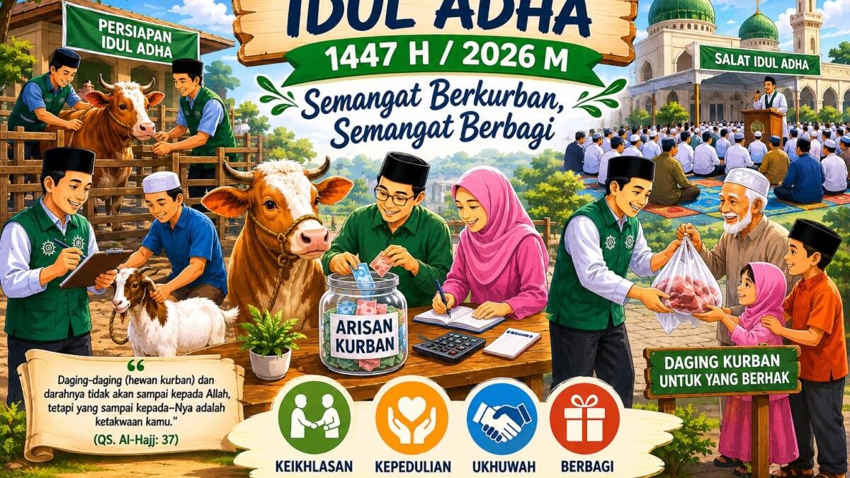 Ketika Ekonomi Diuji, Kurban Menguatkan Spirit Umat