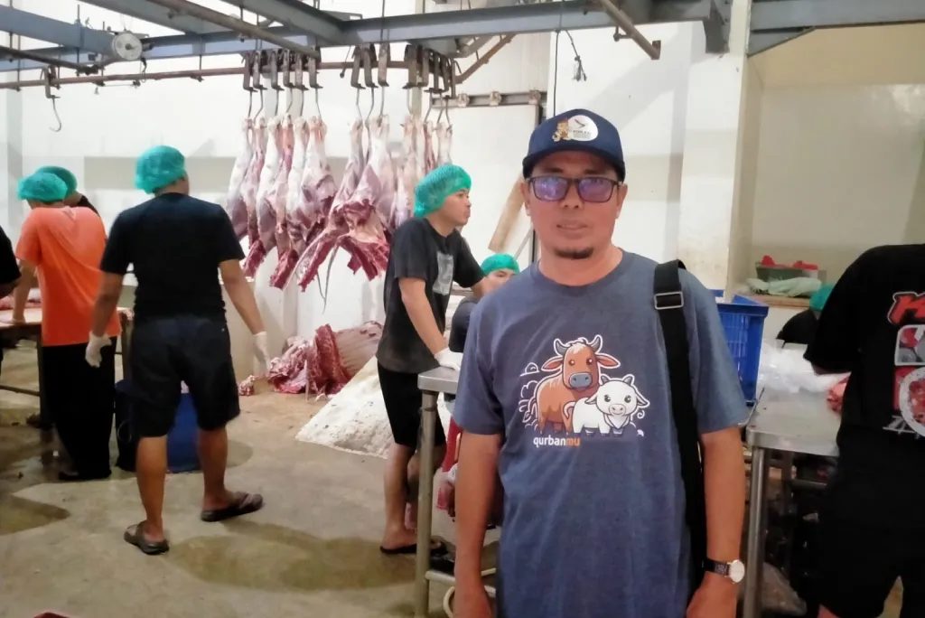 92 Sapi Dipotong Sehari, Kurban Lazismu Jatim di Bali Gerakkan Ekonomi hingga Pendidikan Veteriner
