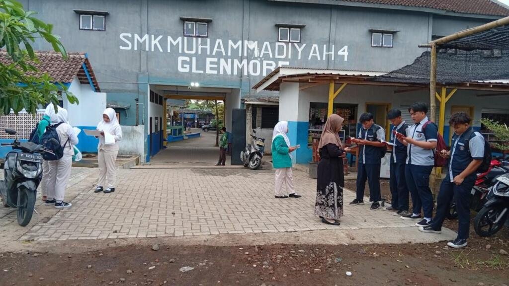 Lewat Satgas Sekolah, IPM Smufour Glenmore Perkuat Kedisiplinan Siswa