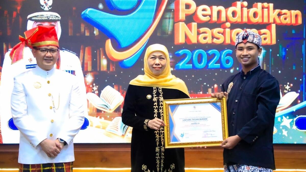 Lintang Tegar Nurani Raih Predikat Penulis Surat Terbaik Se-Jawa Timur dalam Hardiknas 2026