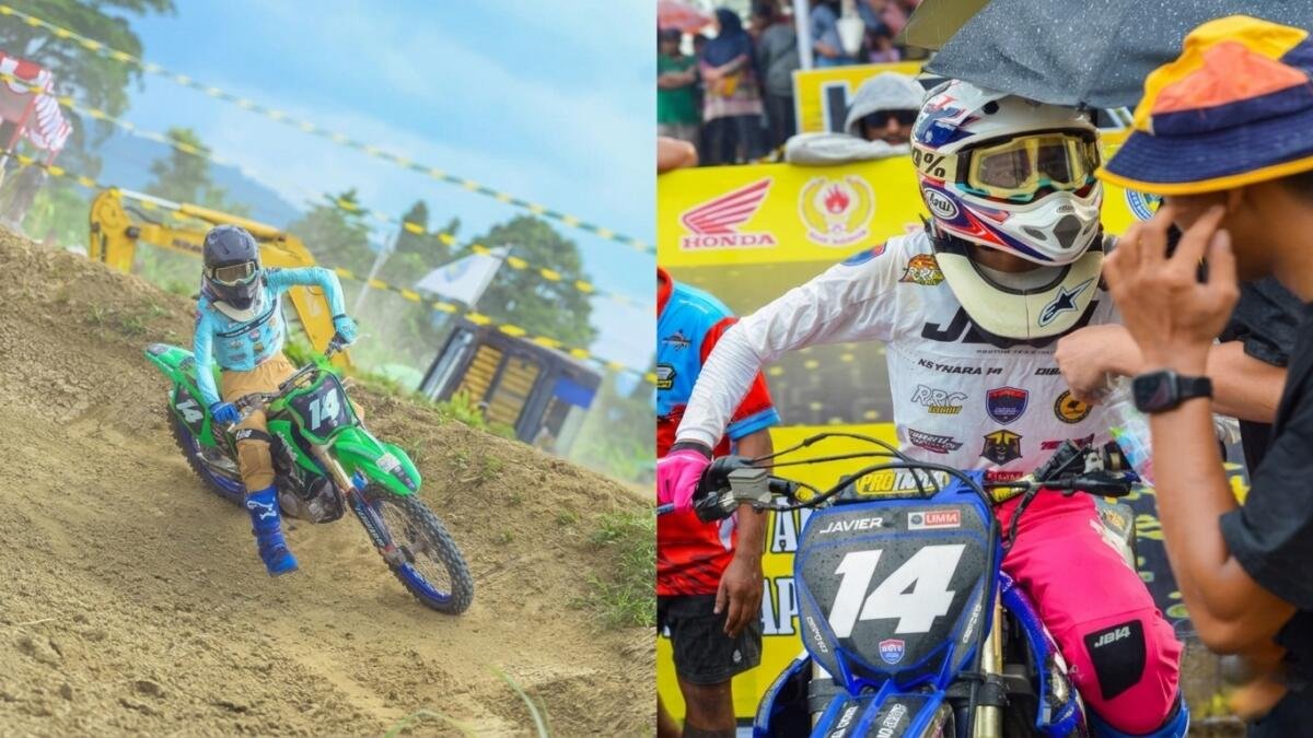 Mahasiswa Informatika UMM Sabet Juara Umum Motocross Papua