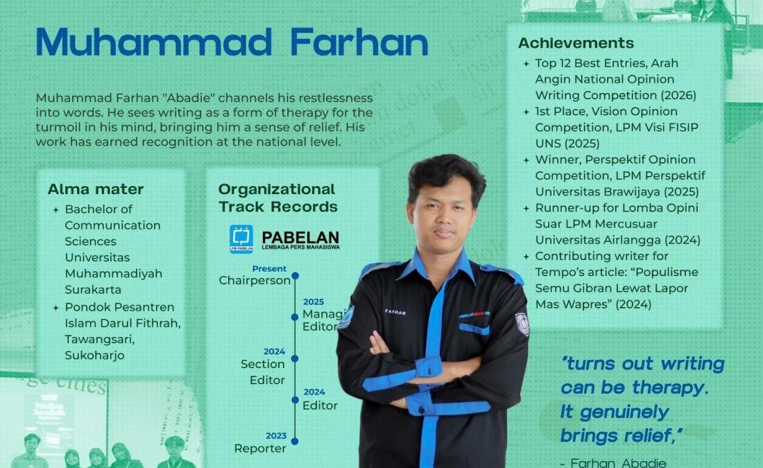 Mahasiswa UMS yang Jadikan Menulis sebagai Terapi dan Suara Keresahan