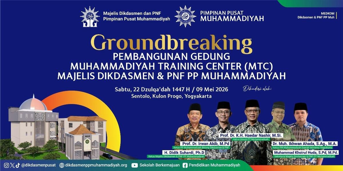 Muhammadiyah Training Center Dibangun di Kulon Progo, Perkuat SDM