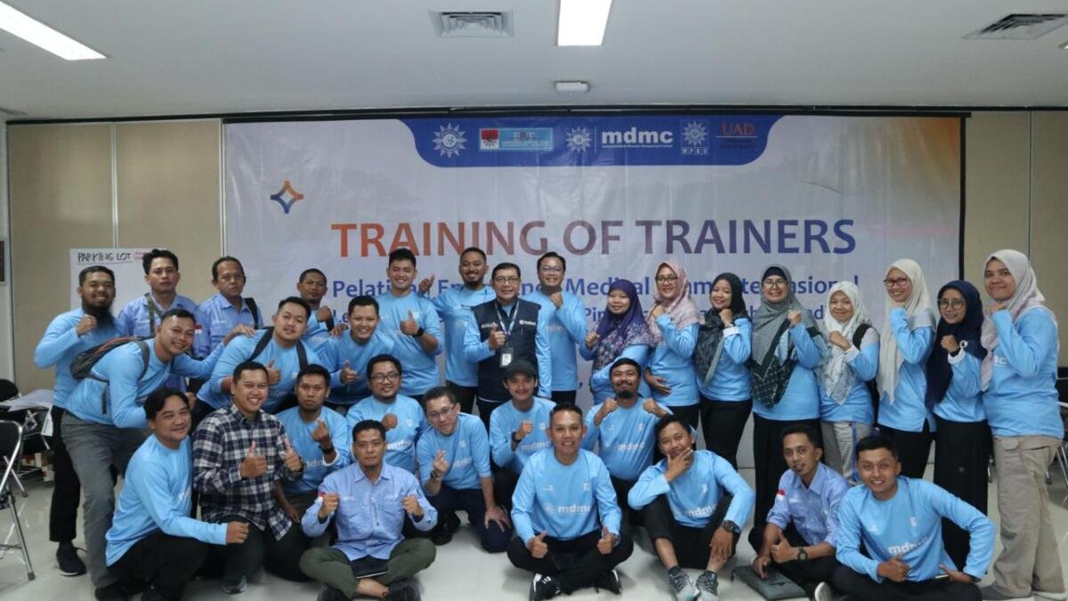 MDMC Perkuat Kapasitas Fasilitator EMT melalui Training of Fasilitator Berstandar Internasional