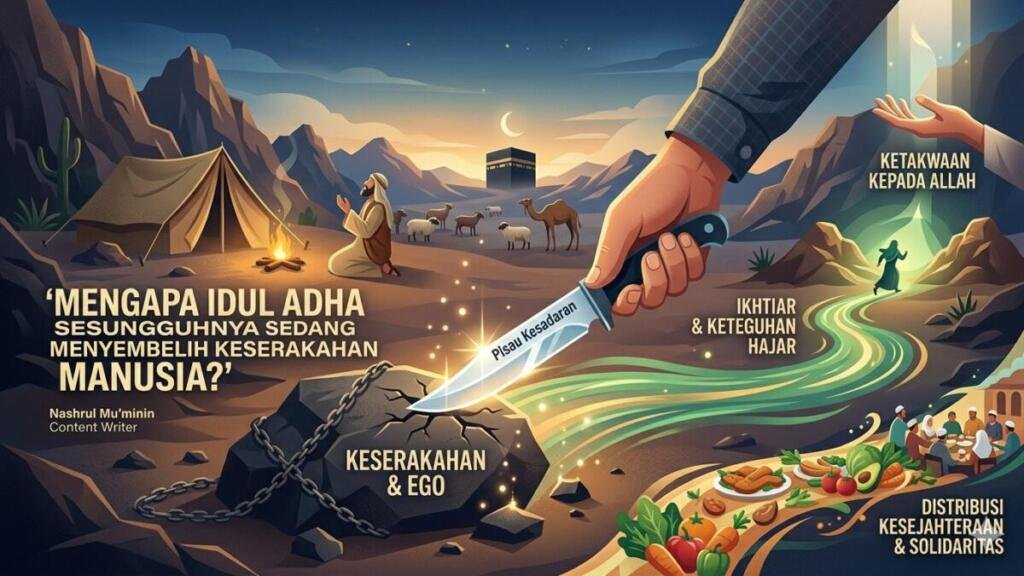 Makna Iduladha: Pisau Ibrahim dan Hal yang Harus Dikurbankan Manusia