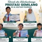 Mengukir Prestasi, Siswa SD Al Kautsar Pasuruan Borong Juara Nasional hingga Internasional
