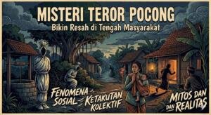 Misteri Teror Pocong Bikin Resah di Tengah Masyarakat