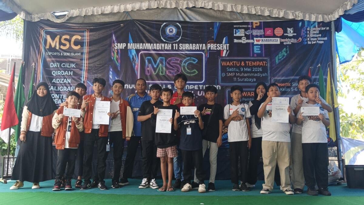 MSC Sukses Jadi Ajang Unjuk Bakat dan Kreativitas Siswa SD di Surabaya