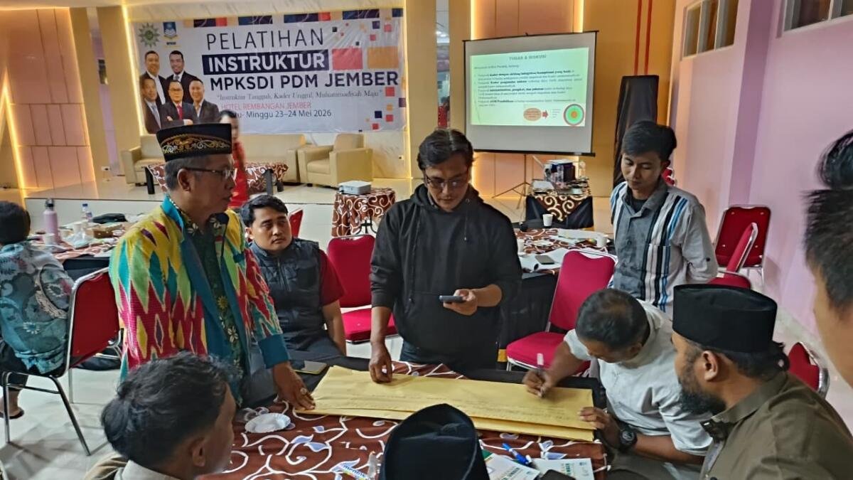 Muhammadiyah Jember Gelar Pelatihan Instruktur untuk Perkuat Kaderisasi