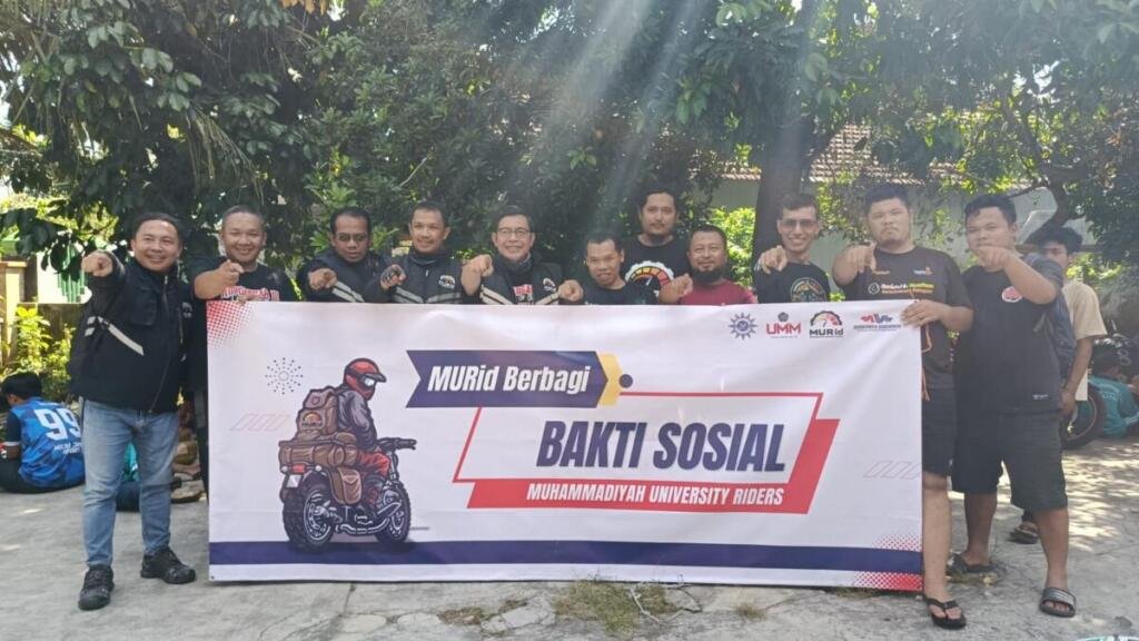 MURid UMM Perkuat Dakwah Komunitas Lewat Kurban Bersama BikersMu Blitar