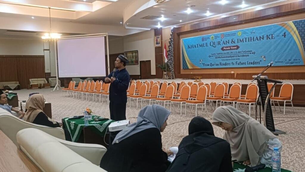 Panitia Khotmul Qur’an SD Musix Bekerja Hingga Larut Malam Demi Suksesnya Acara