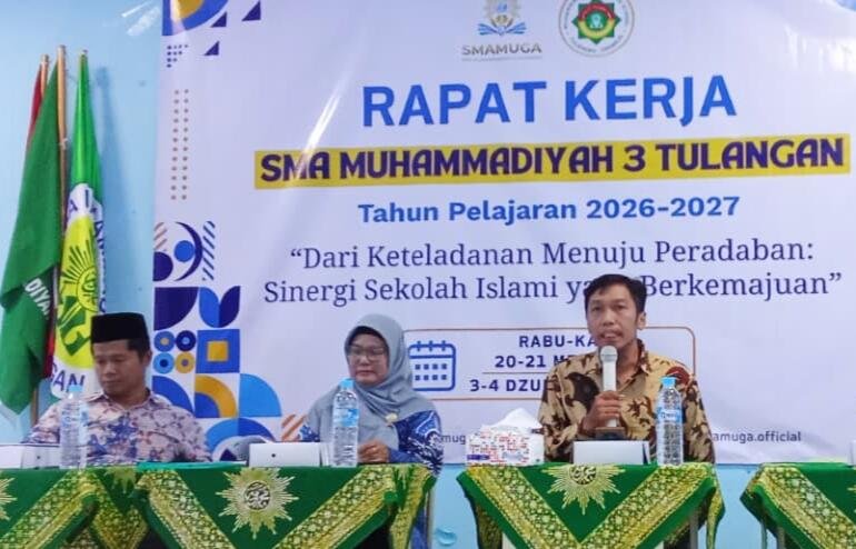 PCM Tulangan Ajak Smamuga Tingkatkan Pelayanan dan Semangat PPDB