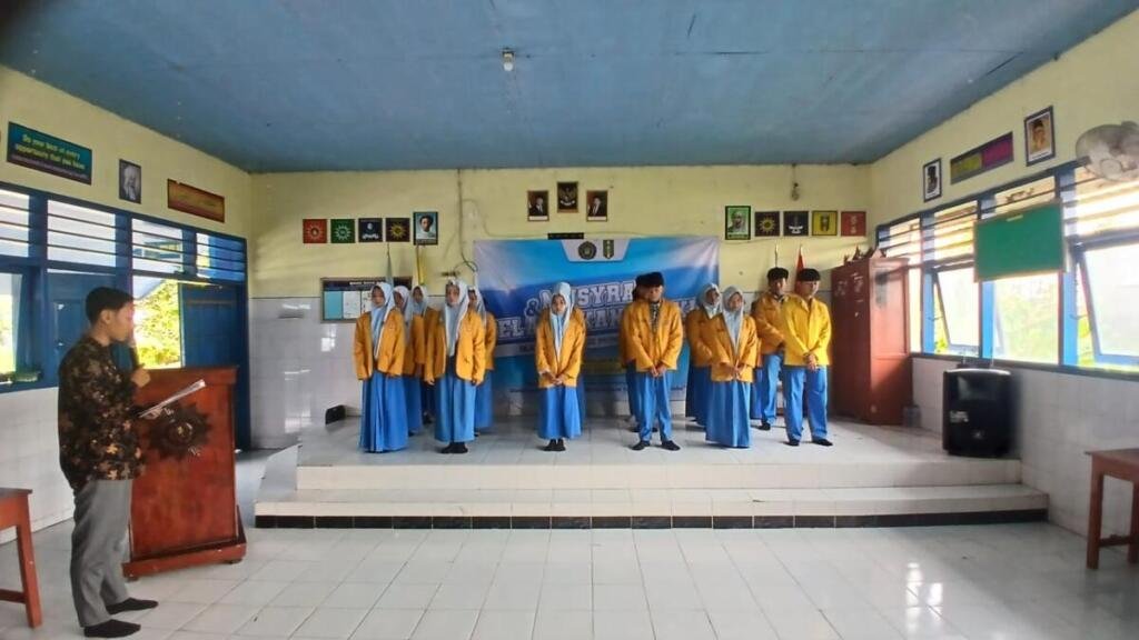Pelantikan IPM MTs Muhammadiyah 4 Bulubrangsi, Teguhkan Semangat Kepemimpinan Pelajar