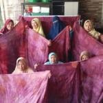 PRA Kalisampurno Gelar Ecoprint untuk Milad Aisyiyah ke-109