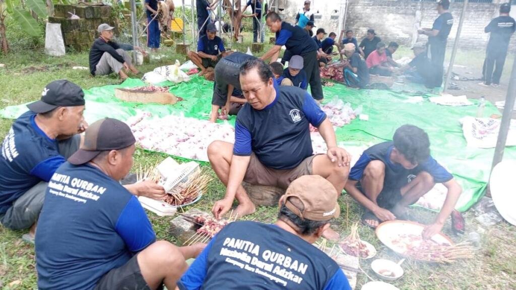PRM Sendangagung Potong 57 Hewan Kurban Iduladha 1447 di 3 Titik Lokasi