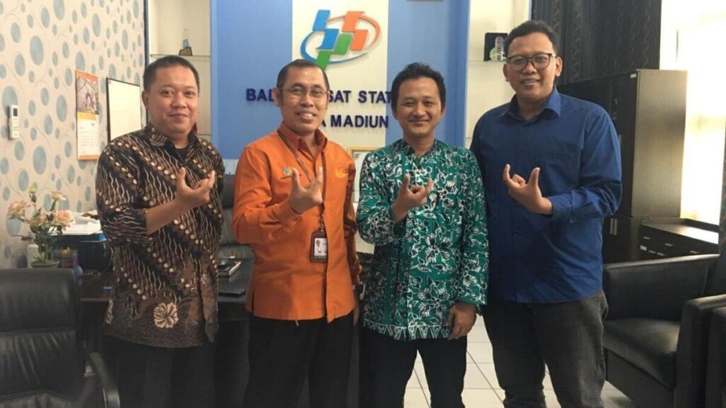 Prodi Manajemen UMMAD Bahas Kerja Sama Kemitraan dengan BPS Kota Madiun