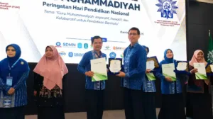 Spemdalas Raih Awarding Sekolah Model PM dan KKA di Simposium Nasional Guru Muhammadiyah
