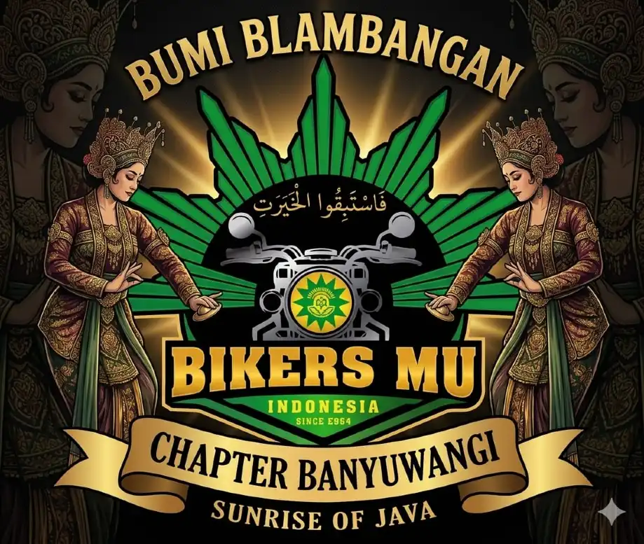 Peluncuran Logo BikersMu Banyuwangi, Spirit Blambangan Menggema dari Timur Pulau Jawa