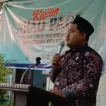 Sambutan Ketua PCM Kepanjenkidul Kota Blitar dalam Kajian Ahad Pagi