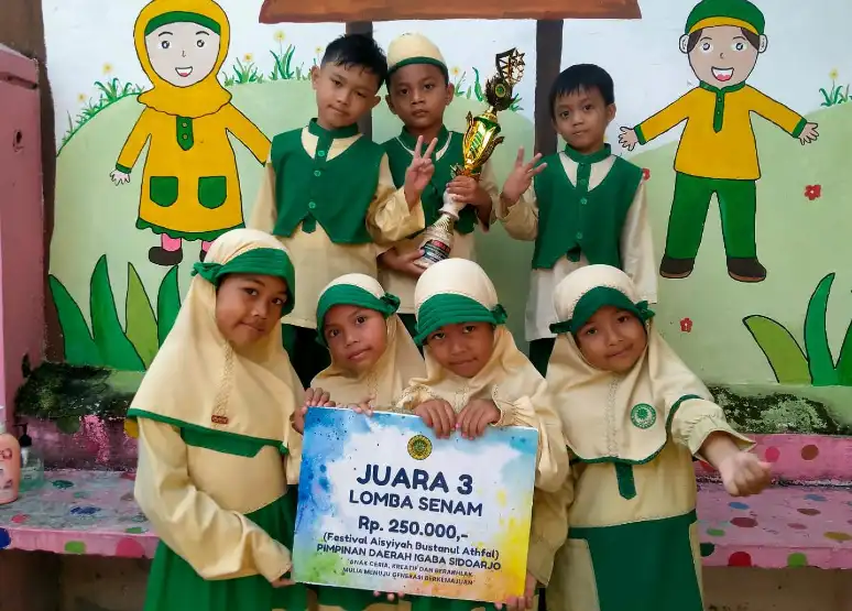 KB/TK Aisyiyah IV Candi Raih Juara 3 Lomba Senam FABA 2026