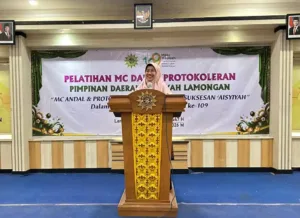 PDA Lamongan Gelar Pelatihan MC dan Keprotokoleran dalam Rangka Milad  ke-109 ‘Aisyiyah