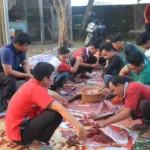 Tanamkan Keikhlasan dan Kepedulian, SMA Muhammadiyah 10 Sugio Gelar Kegiatan Kurban