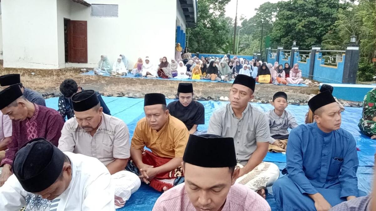 Salat iduladha PRM Gelang Berlangsung Khidmat, Jamaah Diajak Teladani Nabi Ibrahim