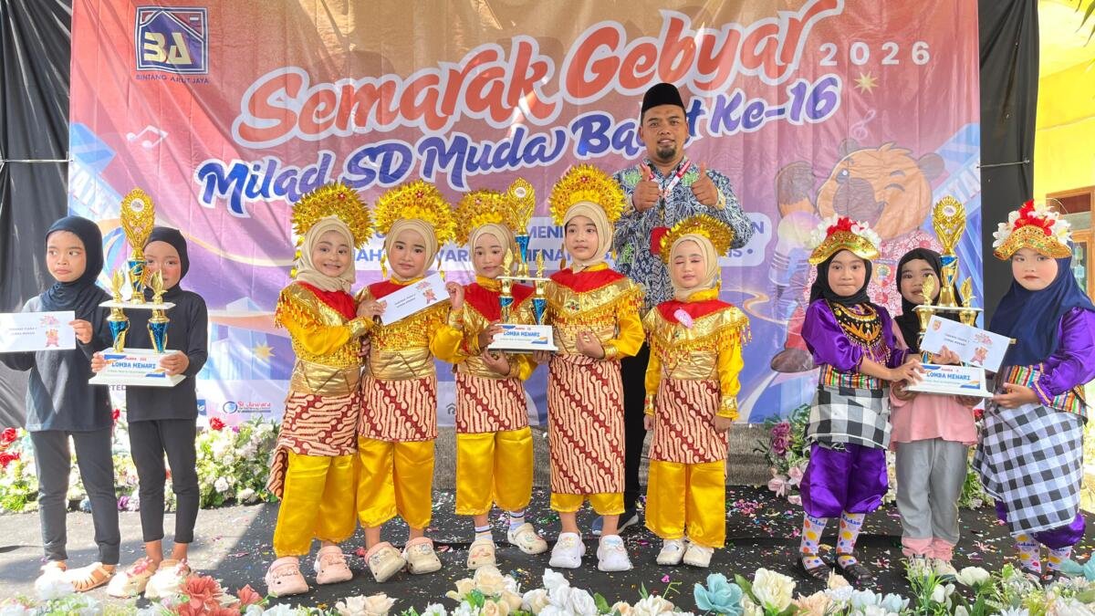 Semarak Gebyar Milad ke-16 SD Muda Babat, Ajang Prestasi PAUD Se-LamBoGerTu