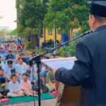 Shalat idul adha perdana di SD Muhammadiyah 4 Zamzam