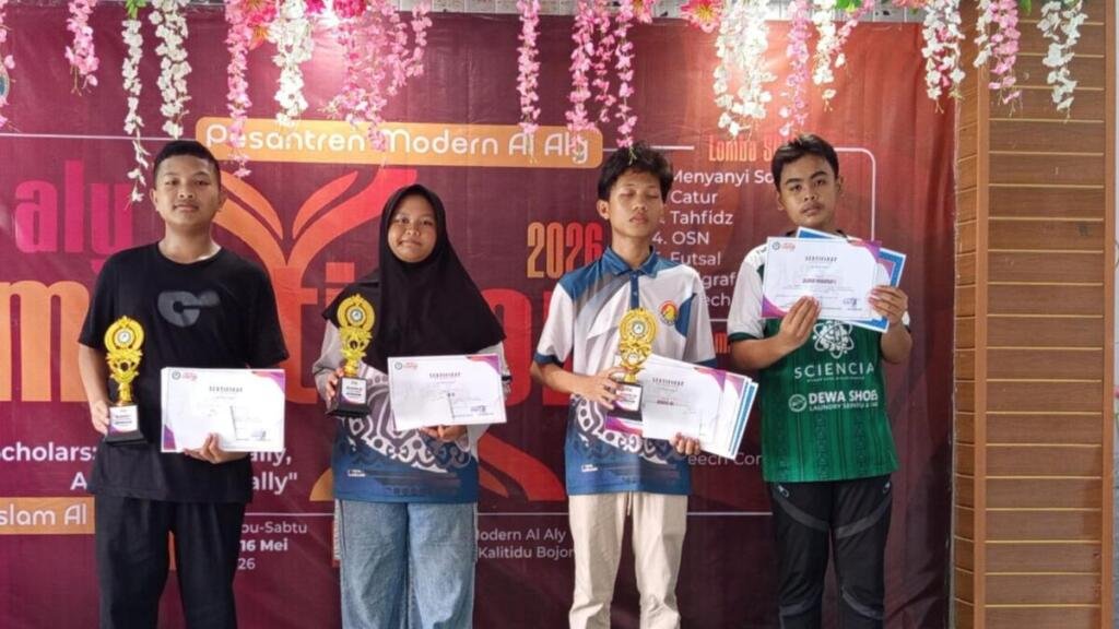 Siswi MTs Muga Sumberrejo Raih Juara 2 Catur Al-‘Aly Competition 2026