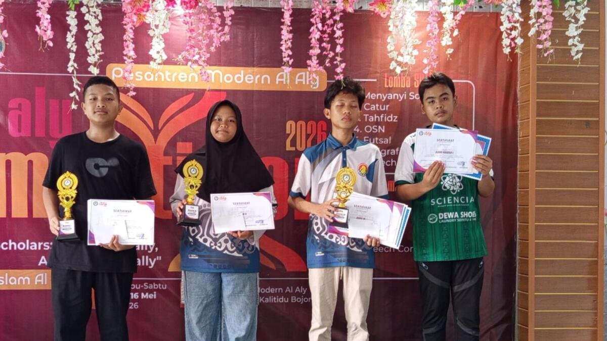 Siswi MTs Muga Sumberrejo Raih Juara 2 Catur Al-‘Aly Competition 2026
