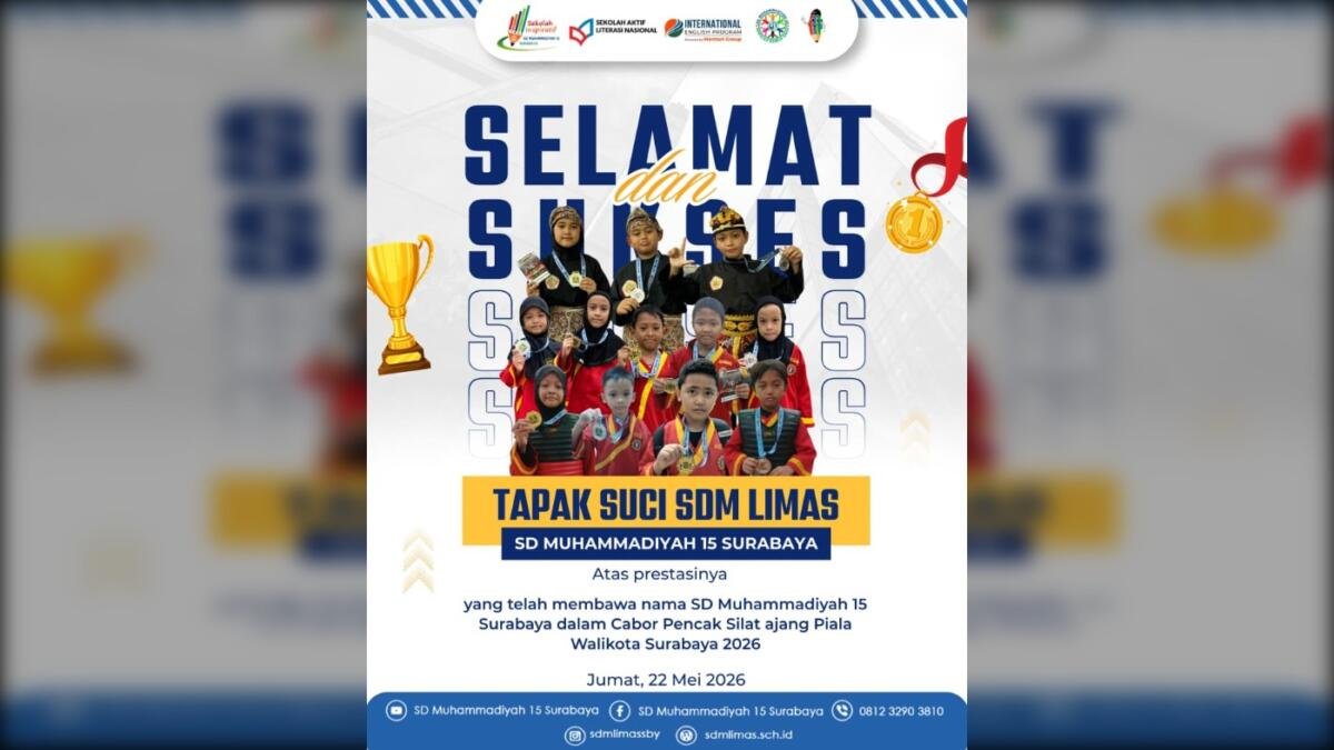 Tapak Suci SDM Limas Raih 12 Medali di Piala Wali Kota Surabaya 2026