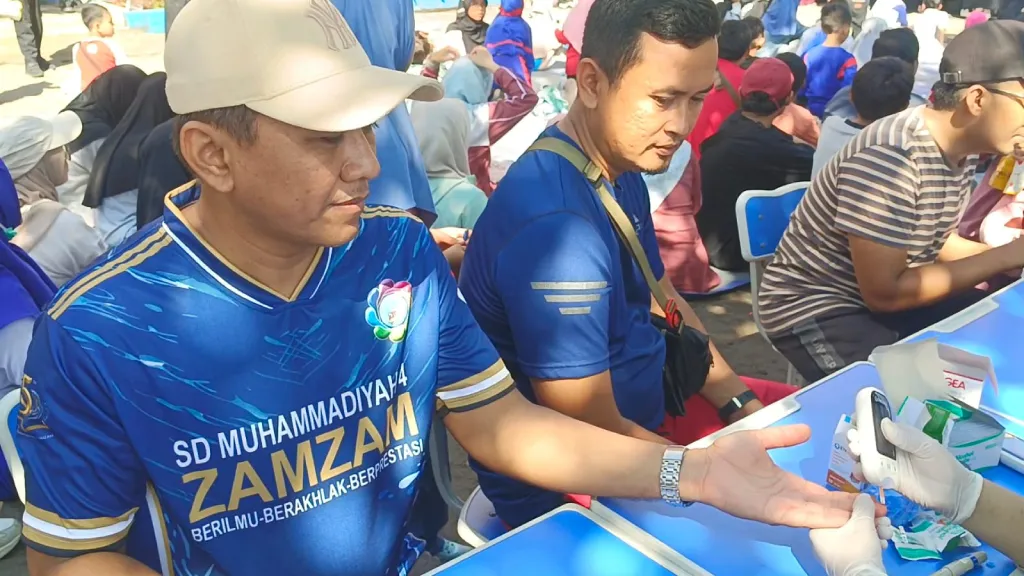 Sinergi Hardiknas 2026, SD Muhammadiyah 4 Zamzam Gelar Cek Kesehatan Gratis