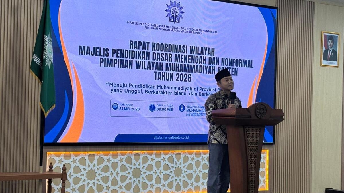 Wamen Fajar Dorong Muhammadiyah Banten Jadi Jembatan Pemerataan Mutu Pendidikan