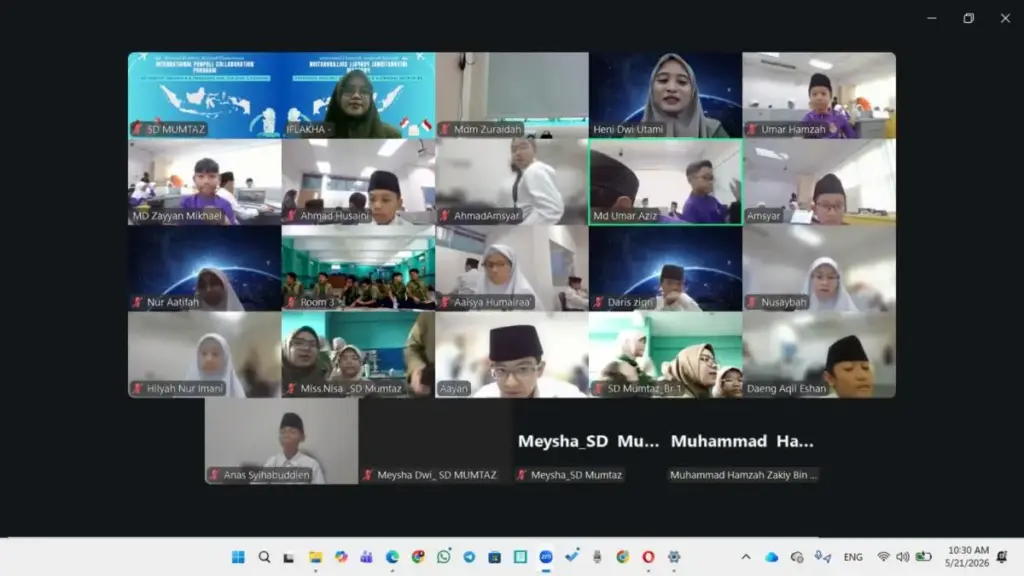 SD Mumtaz Jalin Persahabatan Internasional lewat Program Pen Pals dengan Singapura