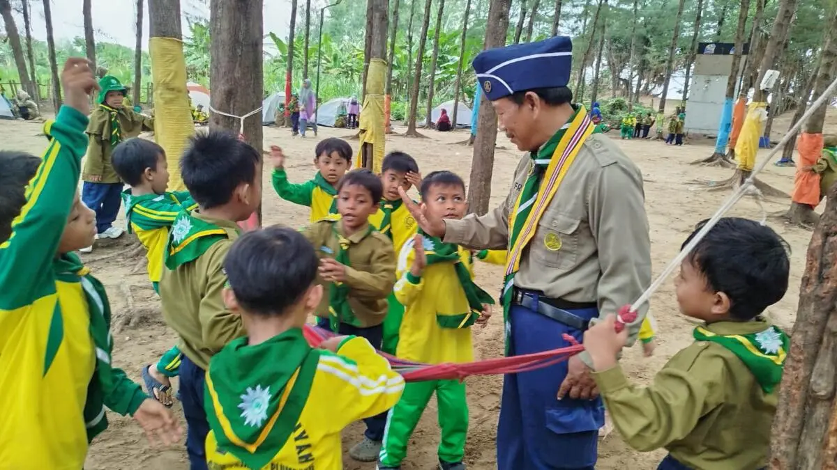 Ceria Pandu Tunas Athfal Mengenal Hizbul Wathan Sejak Dini