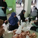 Perguruan Muhammadiyah Bayan Tebar Kepedulian dengan Distribusi 600 Paket Daging Kurban