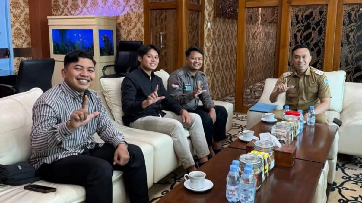 BEM Umla Bahas Peran Organisasi dengan Wakil Bupati Lamongan