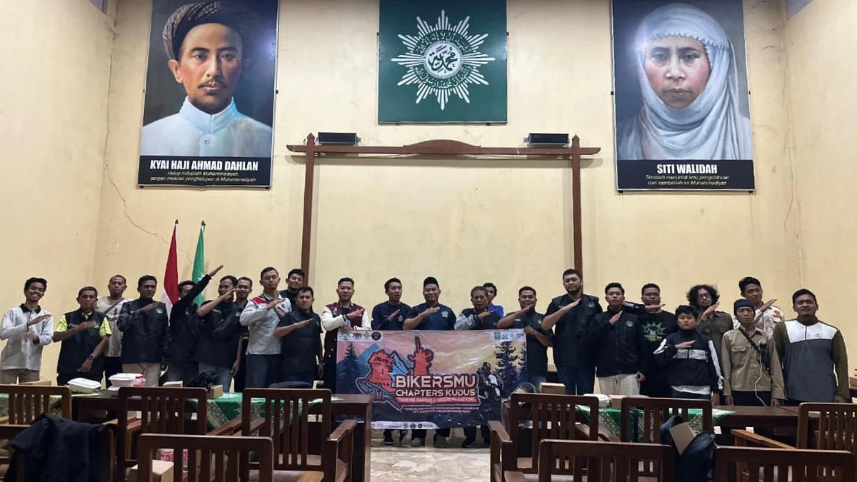 BikersMu Kudus Gelar Touring Dakwah Ring of Muria dan Santuni Anak Yatim