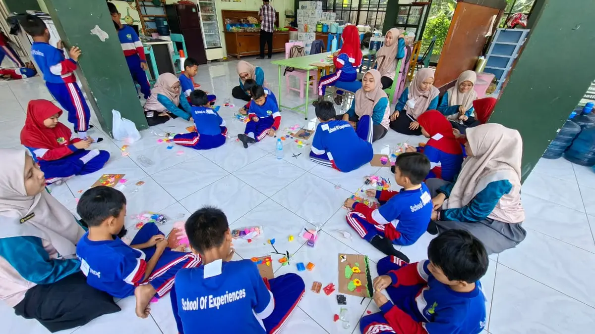 Class Meeting Khusus ABK Warnai Kegiatan Pascaujian di SD Almadany Gresik