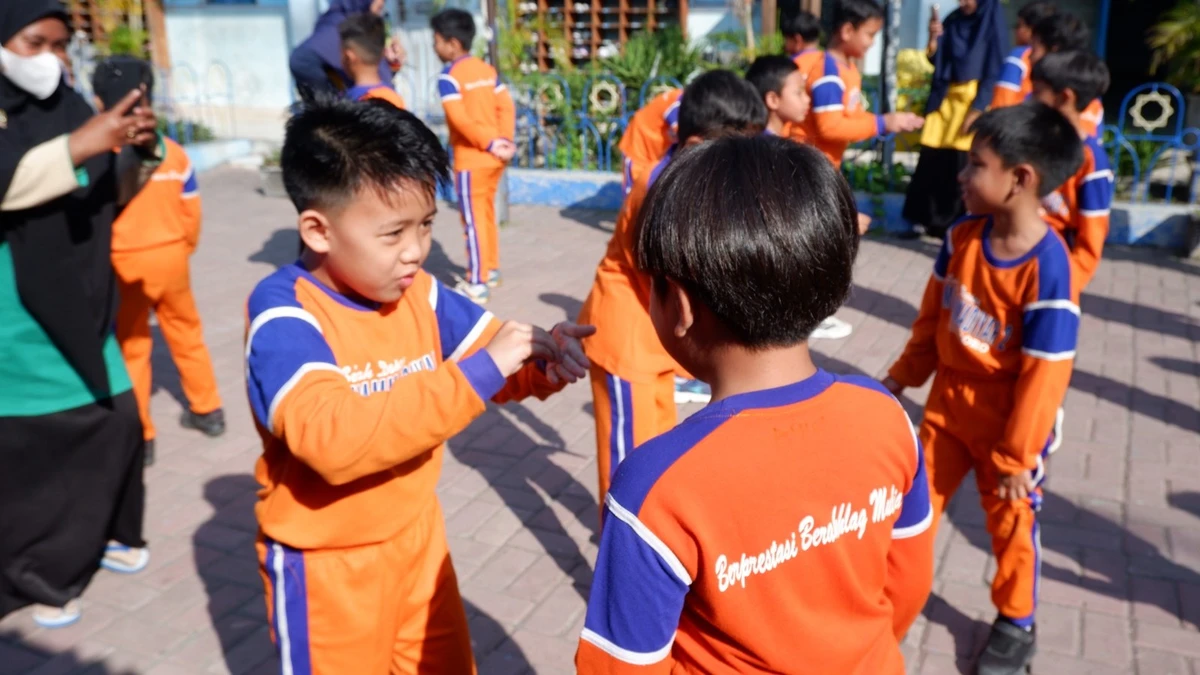 Classmeeting SD Muhammadiyah 2 Bojonegoro Hadirkan Beragam Lomba Edukatif dan Sportif