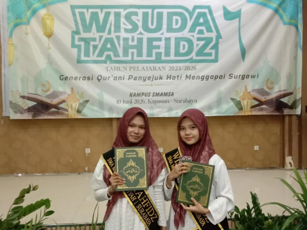 Dua Anak Asuh LKSA Muhammadiyah Kenjeran Selesaikan Ujian Hafalan Al-Qur’an