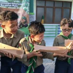 Estafet Tongkat dan Bola Mengalir Meriahkan Perkemahan Akhir Tahun SD Almadany